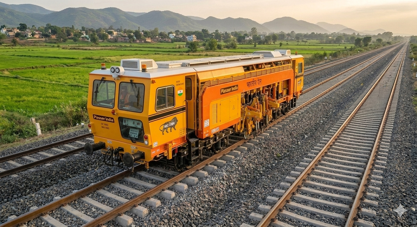 railway tamping machine