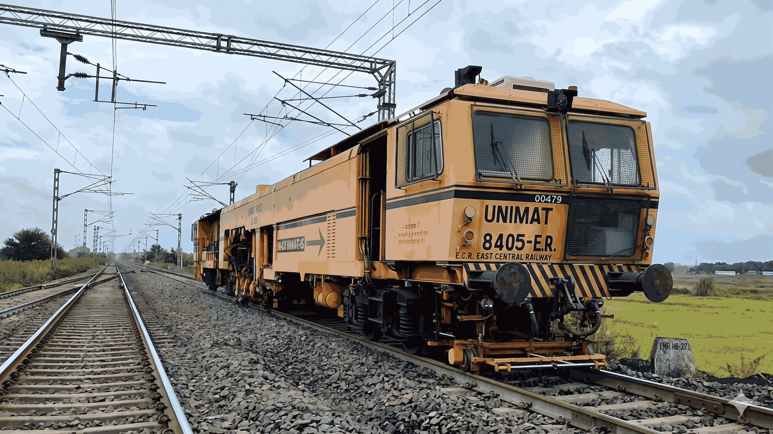 भारतीय रेलवे UNIMAT and MPT Track Machine Guide