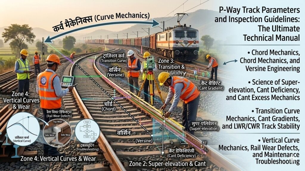 P-Way Track Parameters and Inspection Guidelines