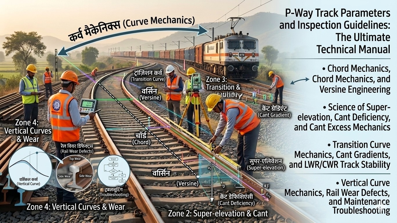 P-Way Track Parameters and Inspection Guidelines