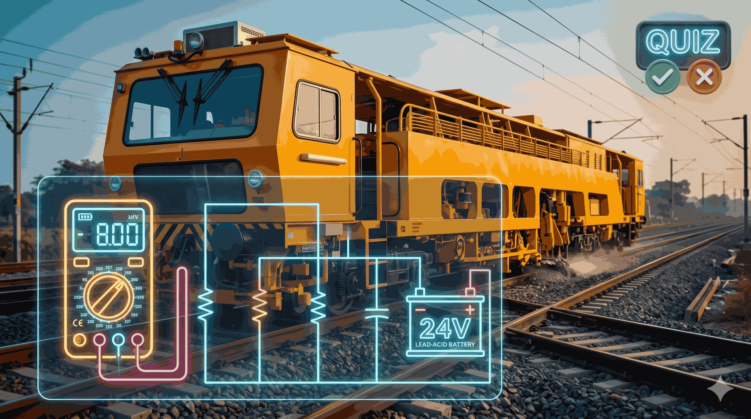 Track Machine Electrical Quiz