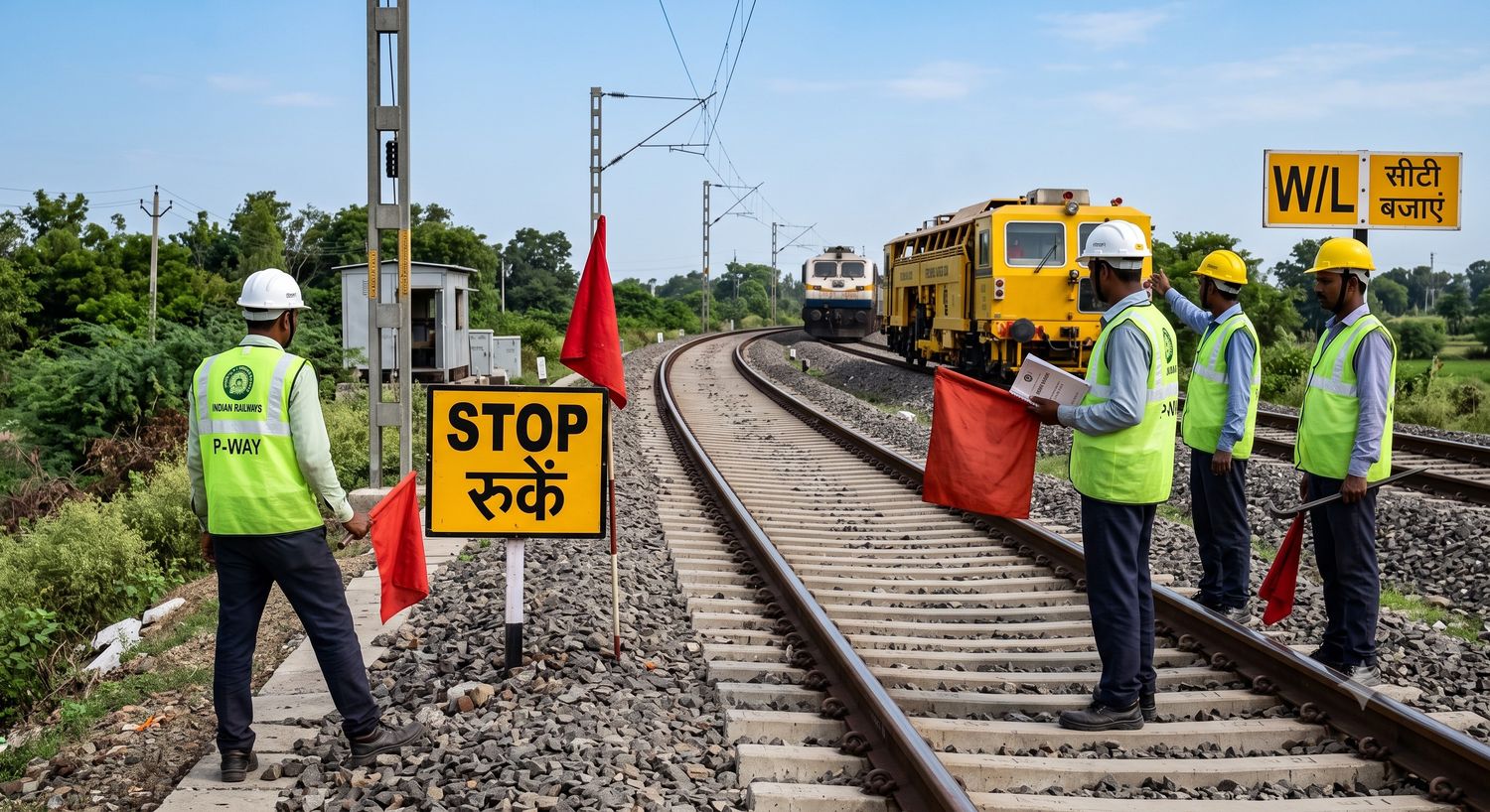 Railway P-Way Protection Rules