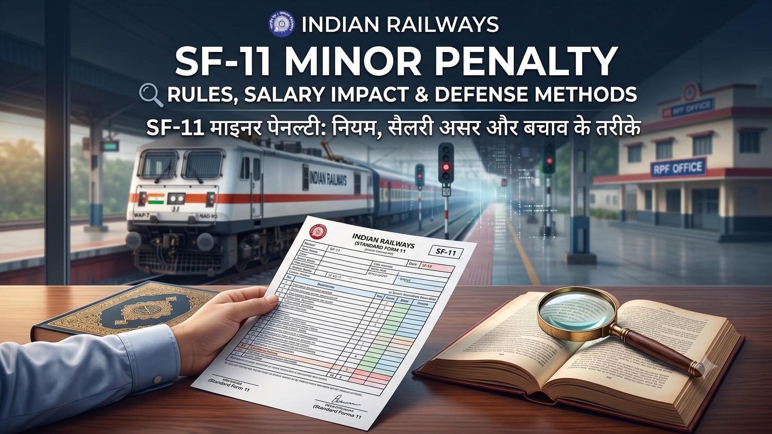 what is minor penalty in railway