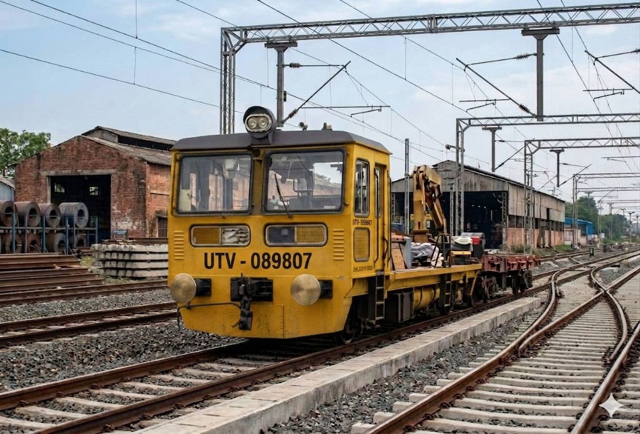 Utility Track Vehicle Indian Railways