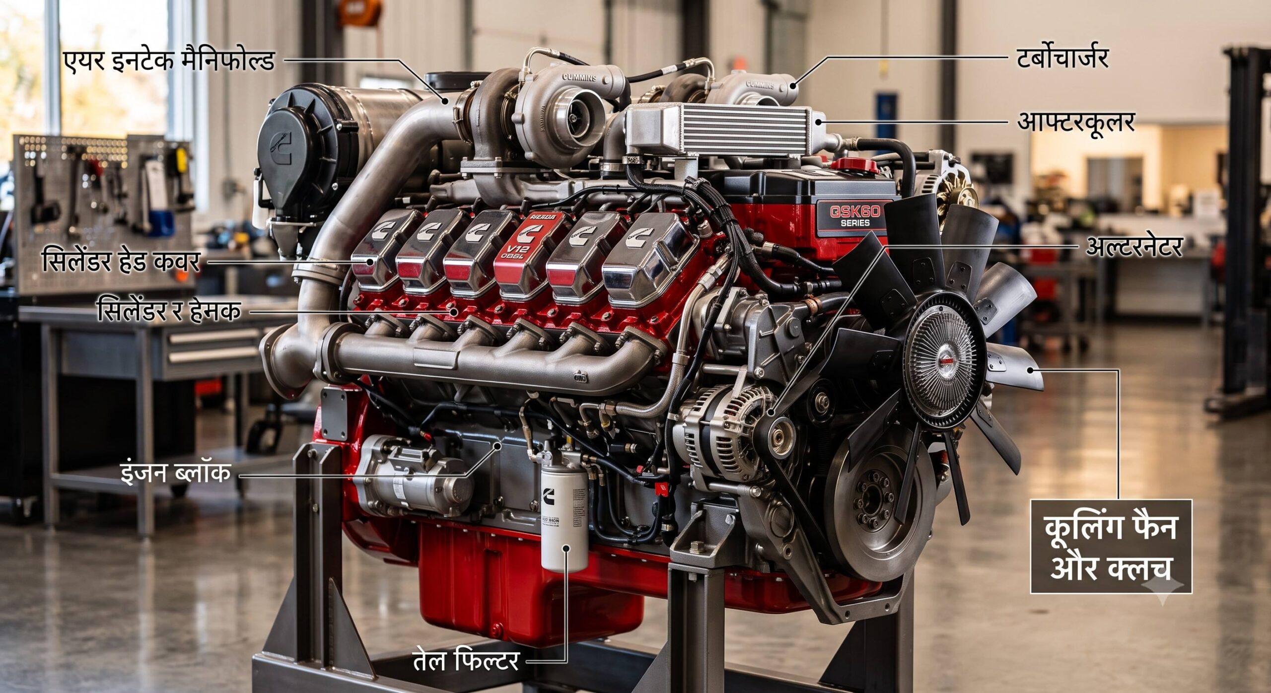 Track Machine IC Engine