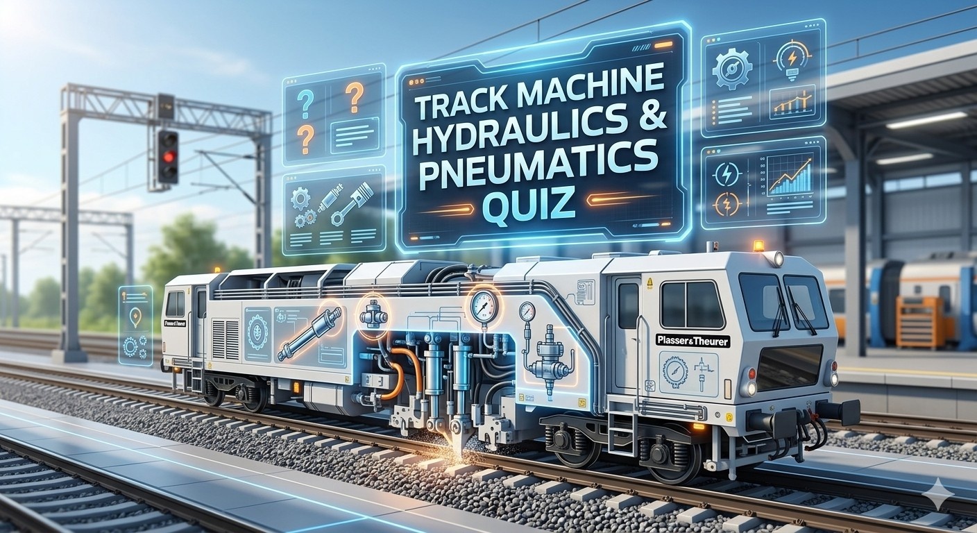 Track Machine Hydraulics & Pneumatics Quiz