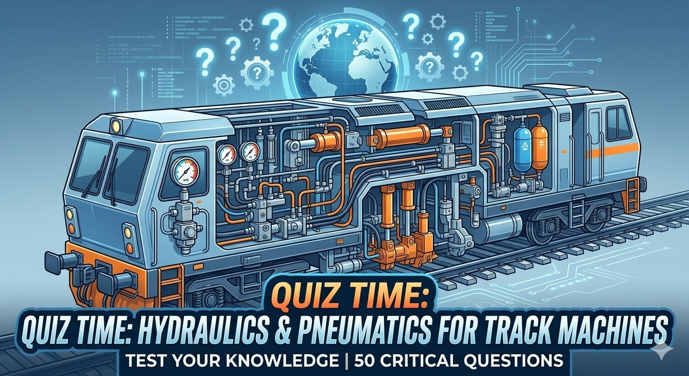 Hydraulics and Pneumatics Quiz For Track Machine