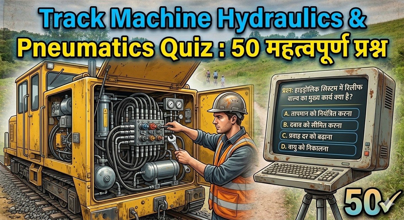 Track Machine Hydraulics & Pneumatics Quiz